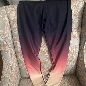 Aqua Ombré Leggings